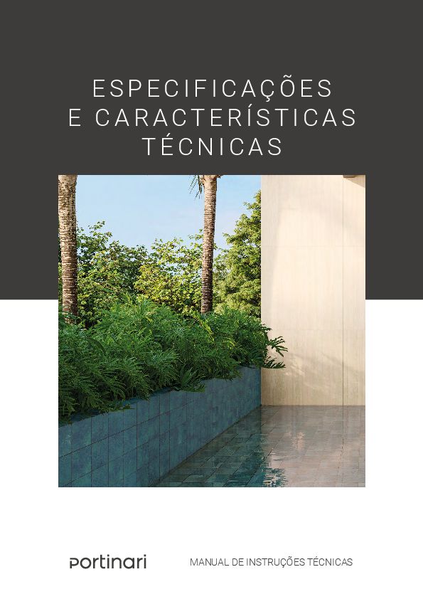 Capa do Especificações e Características Técnicas