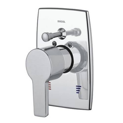 Acabamento Monocomando Para Banheira E Chuveiro 1/2" Priori Chrome — Docol